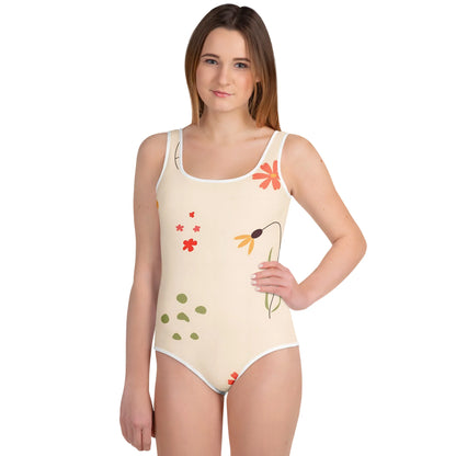 All-Over Print Youth Swimsuit - AwRans Clothing