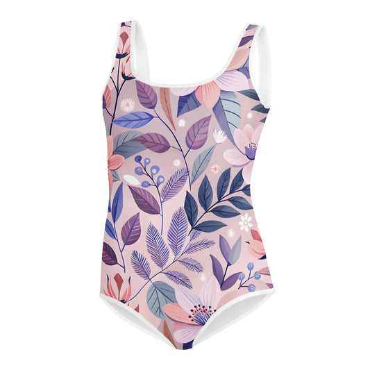 All-Over Print Youth Swimsuit - AwRans Clothing