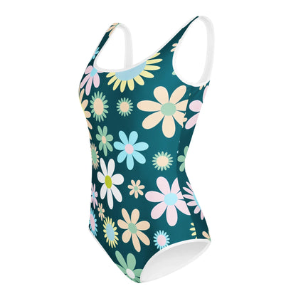 All-Over Print Youth Swimsuit - AwRans Clothing