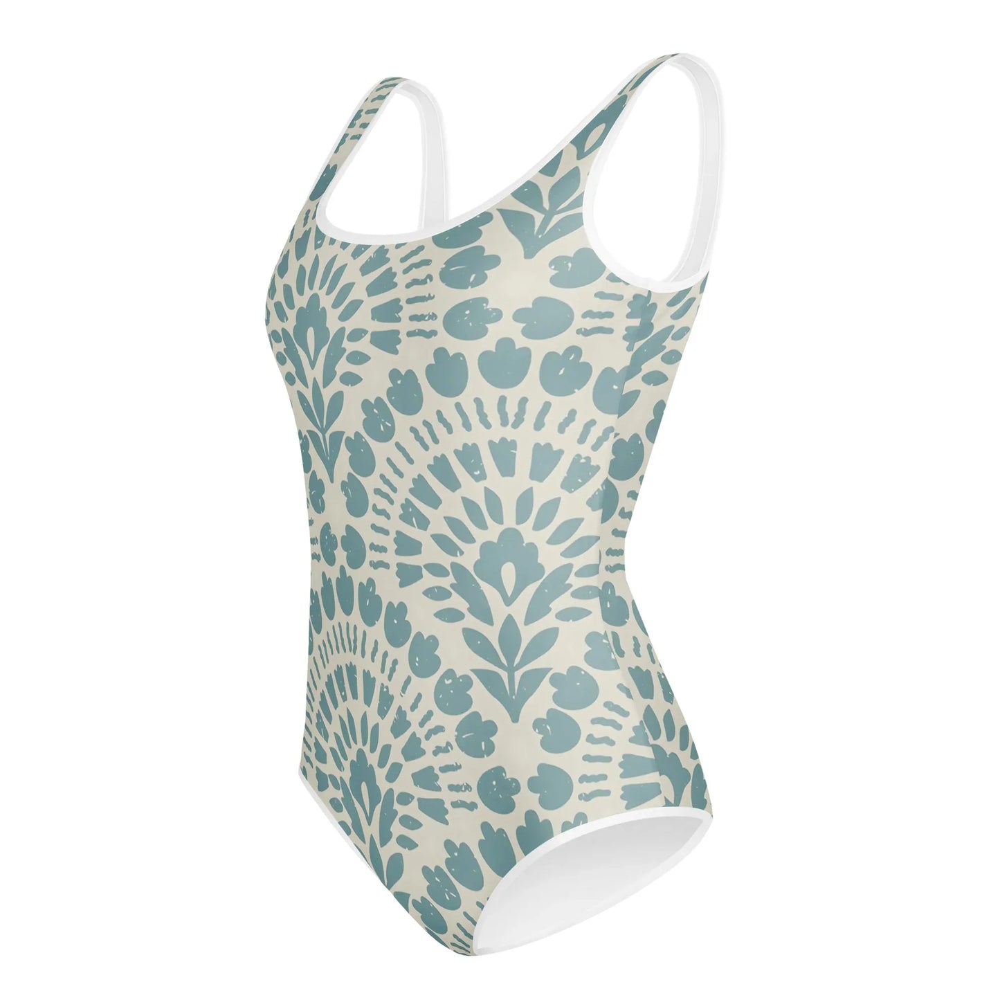 All-Over Print Youth Swimsuit - AwRans Clothing