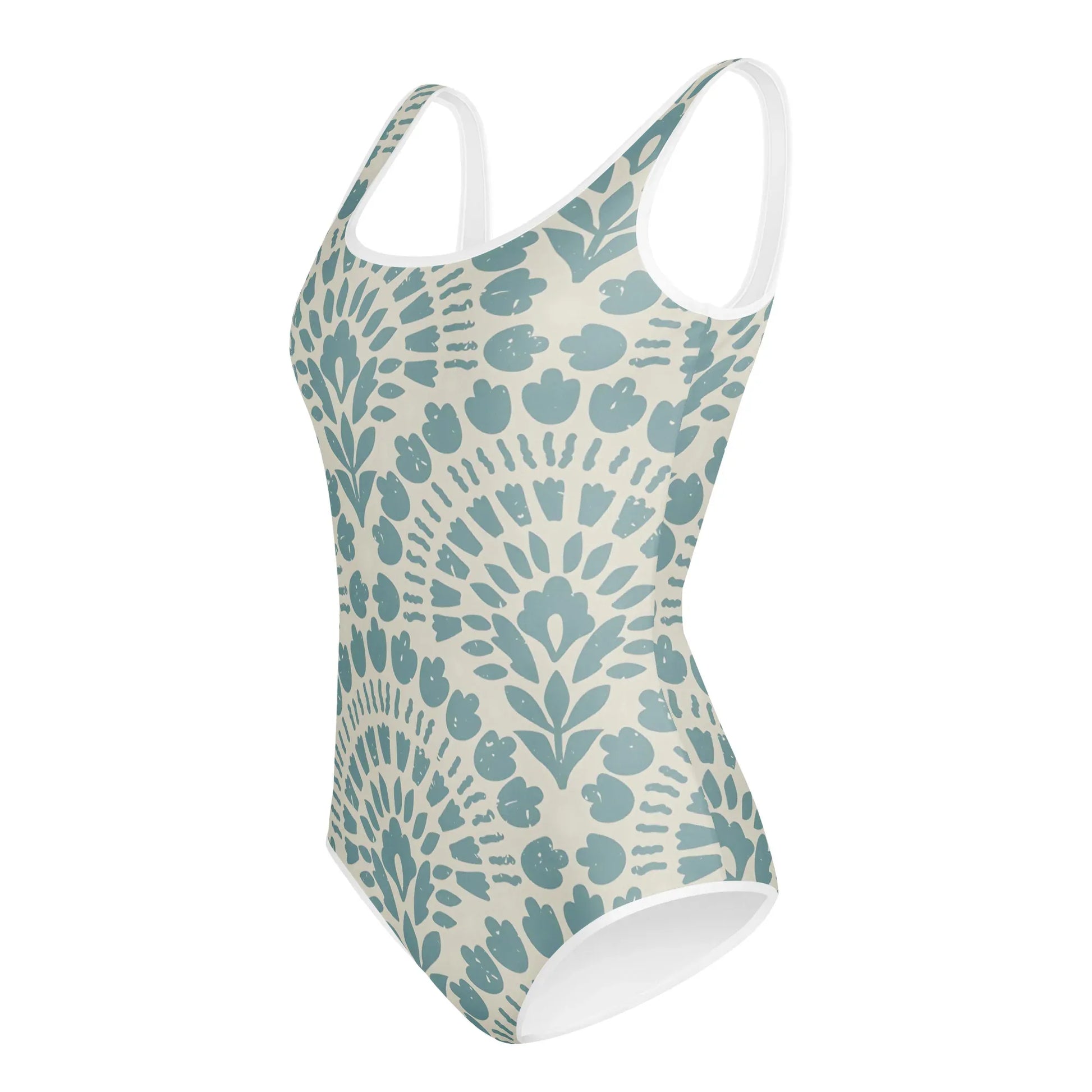 All-Over Print Youth Swimsuit - AwRans Clothing