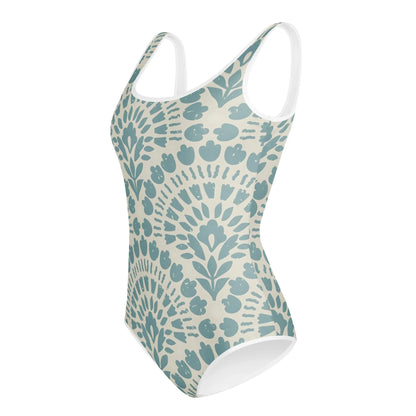 All-Over Print Youth Swimsuit - AwRans Clothing