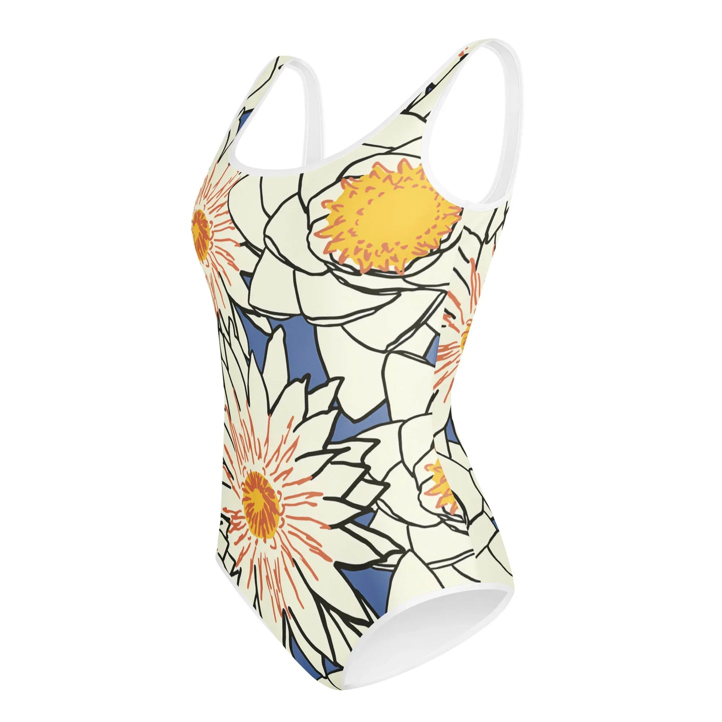 All-Over Print Youth Swimsuit - AwRans Clothing
