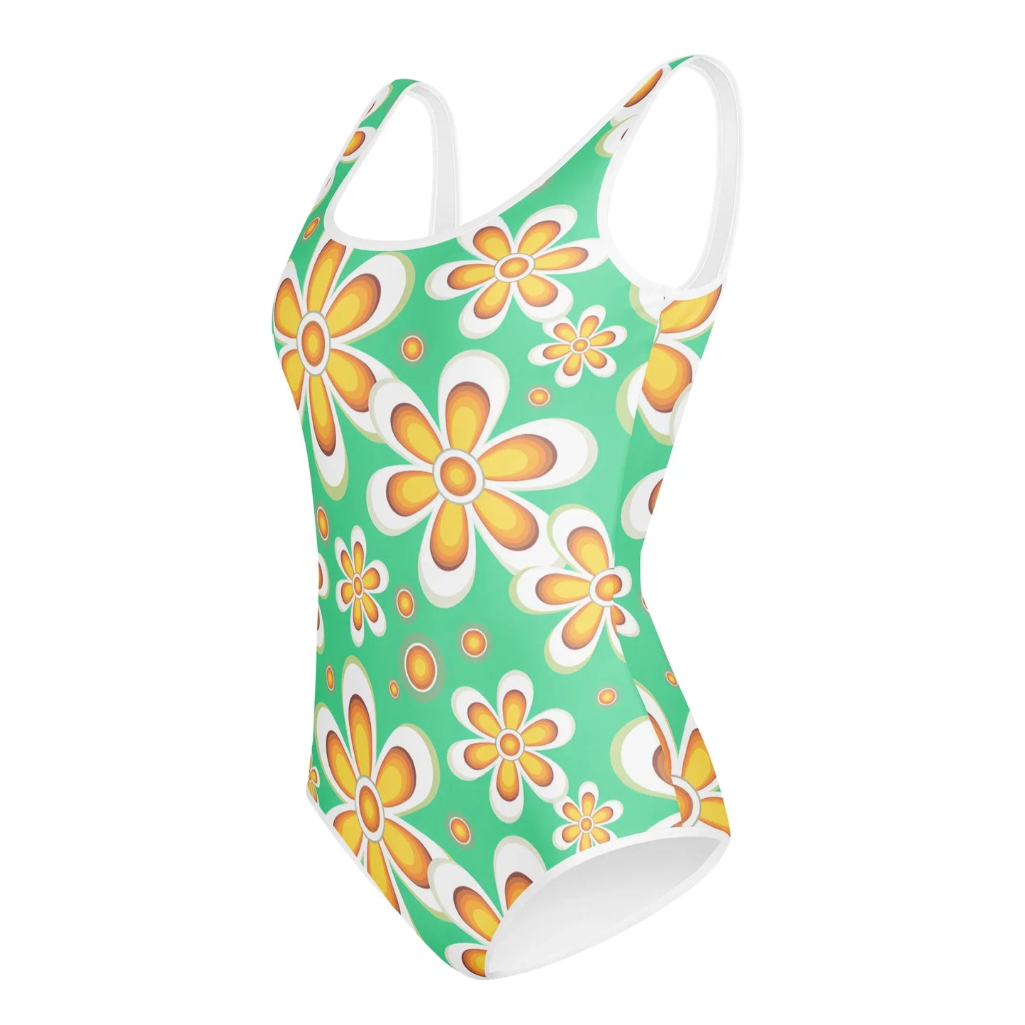 All-Over Print Youth Swimsuit - AwRans Clothing