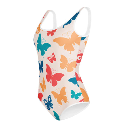All-Over Print Youth Swimsuit - AwRans Clothing