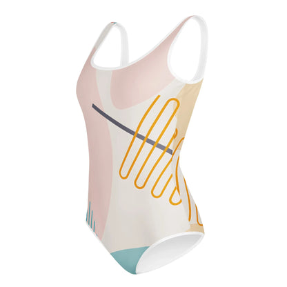 All-Over Print Youth Swimsuit - AwRans Clothing