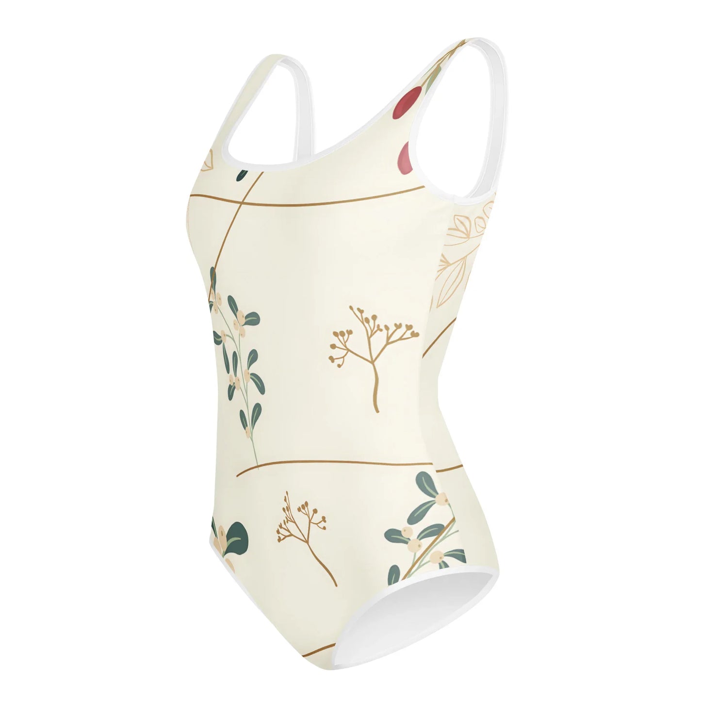 All-Over Print Youth Swimsuit - AwRans Clothing