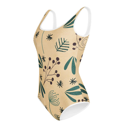 All-Over Print Youth Swimsuit - AwRans Clothing