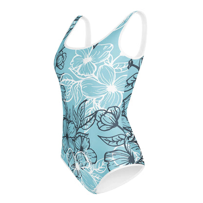 All-Over Print Youth Swimsuit - AwRans Clothing