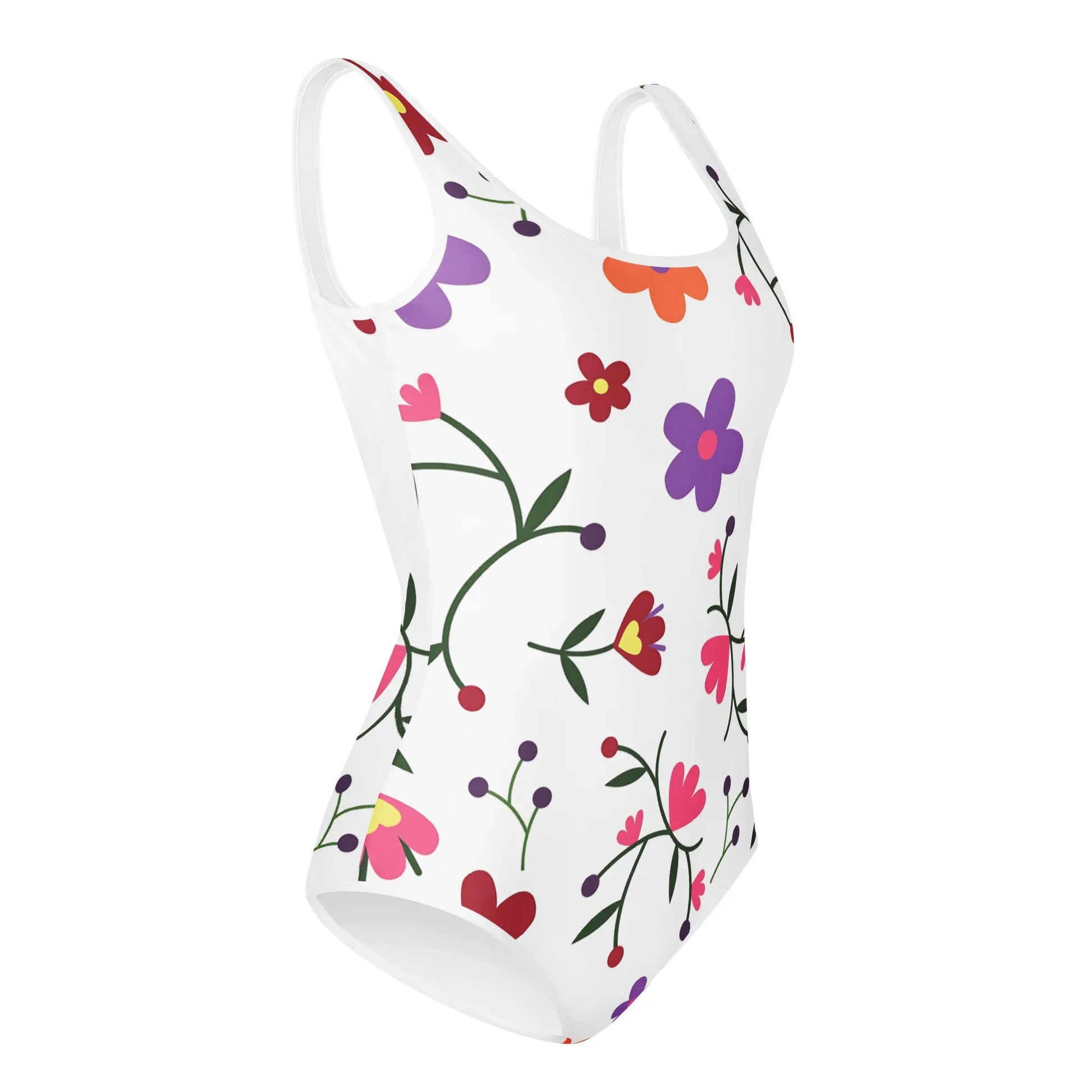 All-Over Print Youth Swimsuit - AwRans Clothing