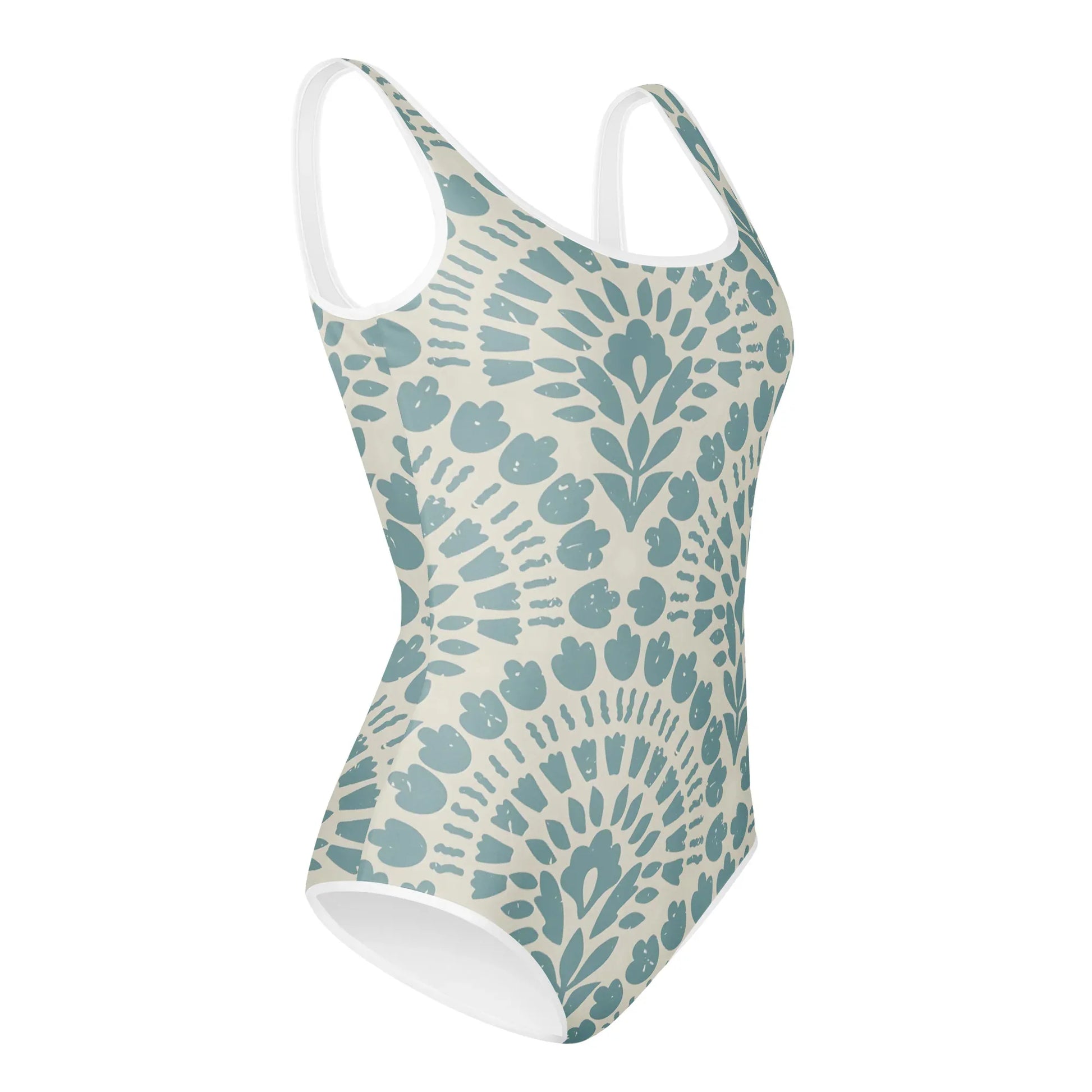 All-Over Print Youth Swimsuit - AwRans Clothing