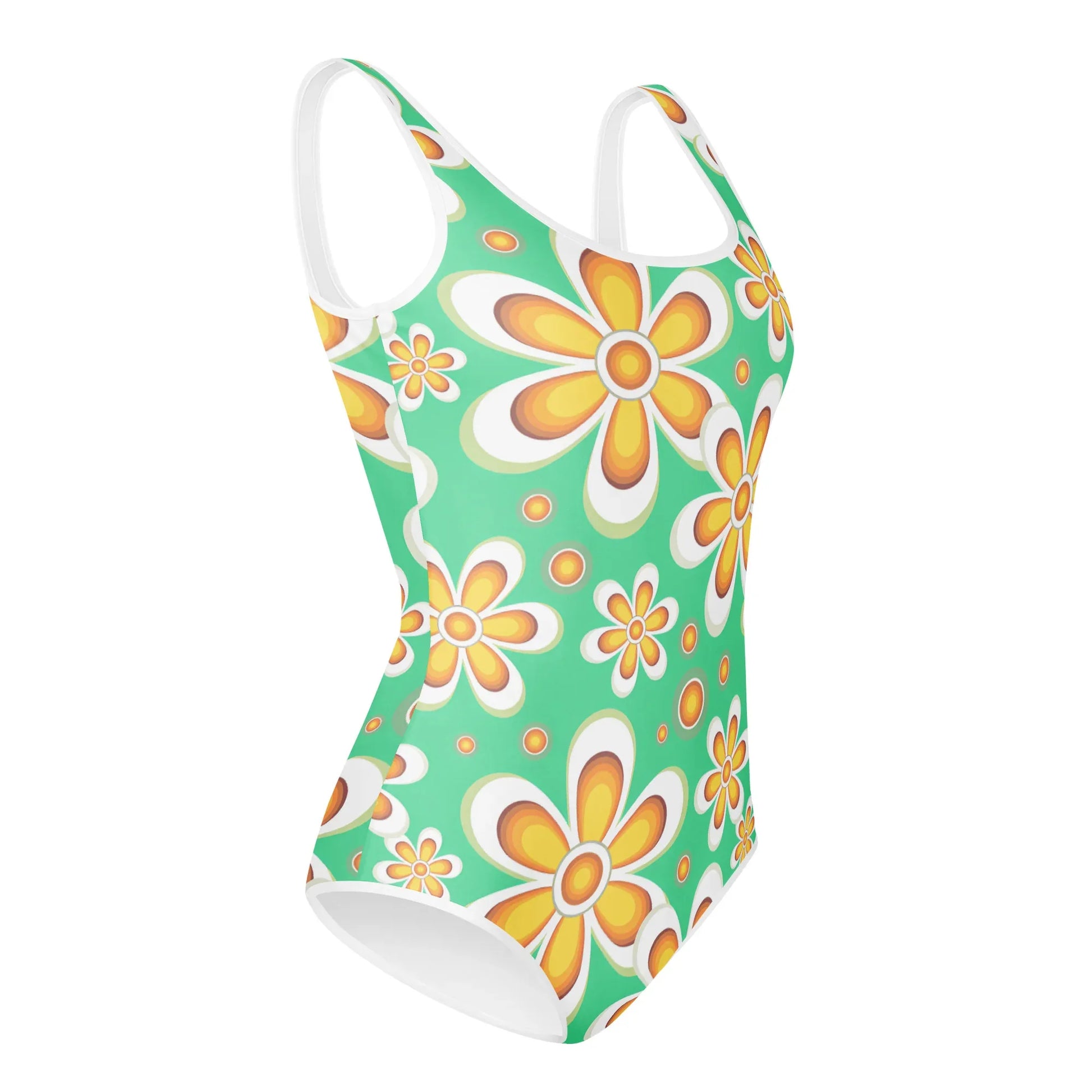 All-Over Print Youth Swimsuit - AwRans Clothing