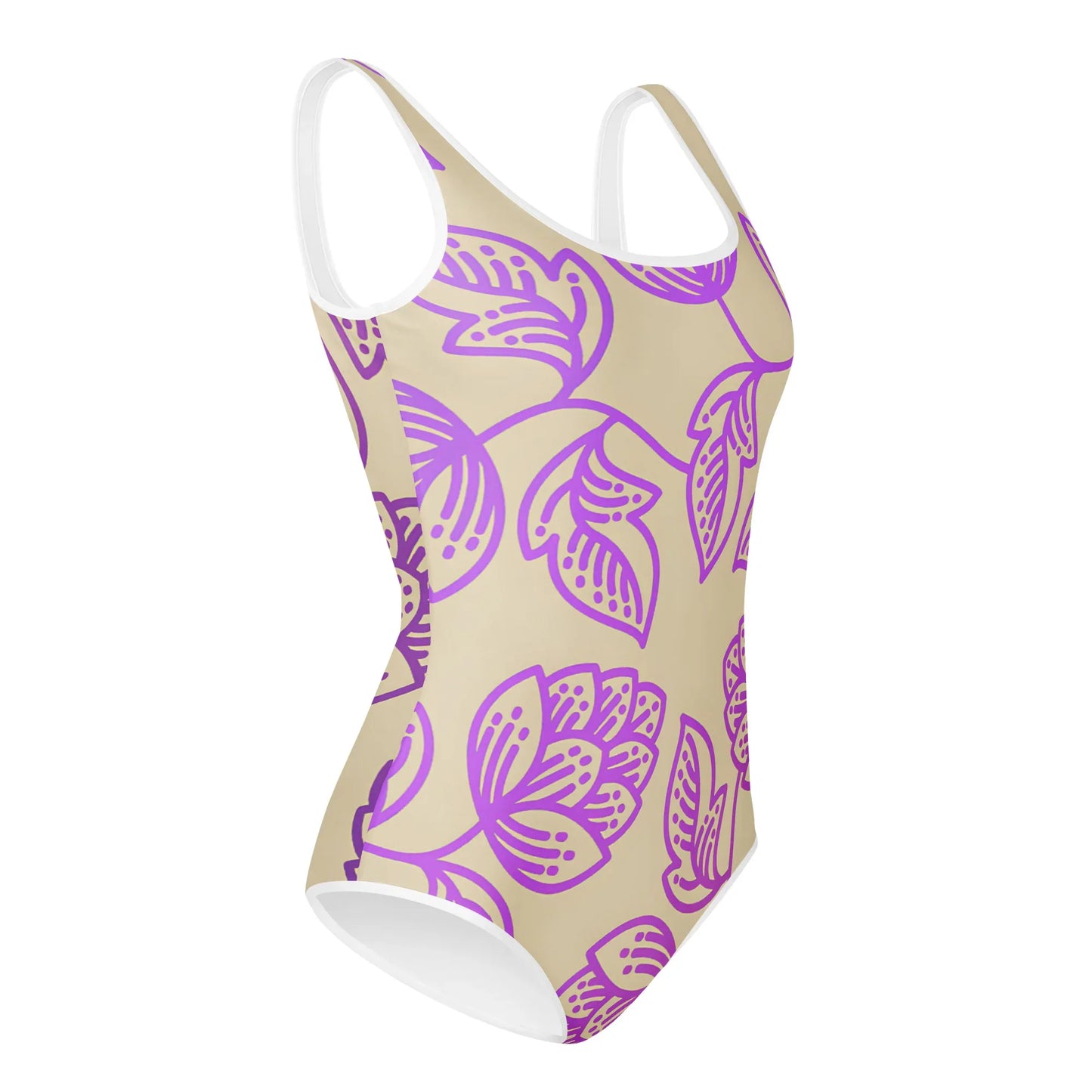 All-Over Print Youth Swimsuit - AwRans Clothing