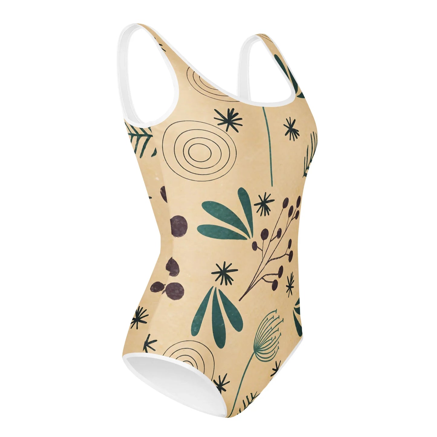 All-Over Print Youth Swimsuit - AwRans Clothing