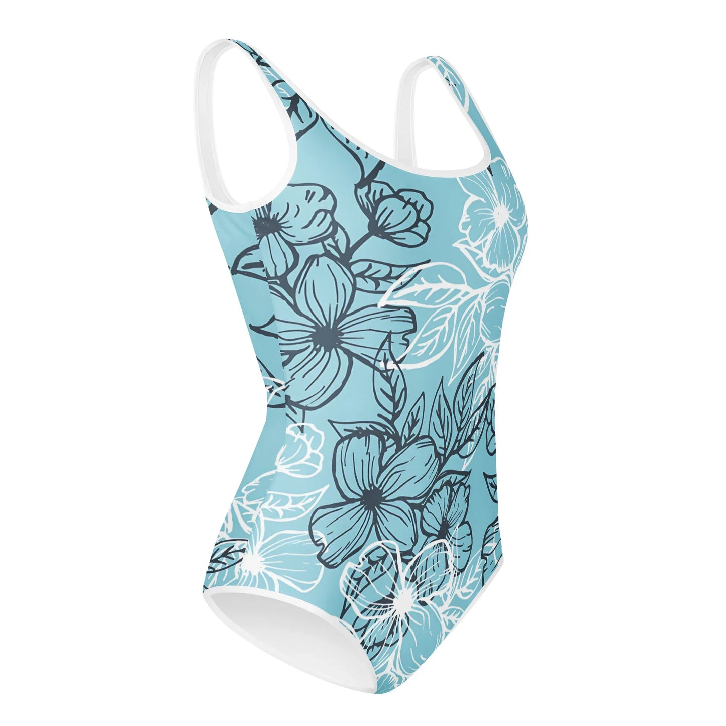 All-Over Print Youth Swimsuit - AwRans Clothing