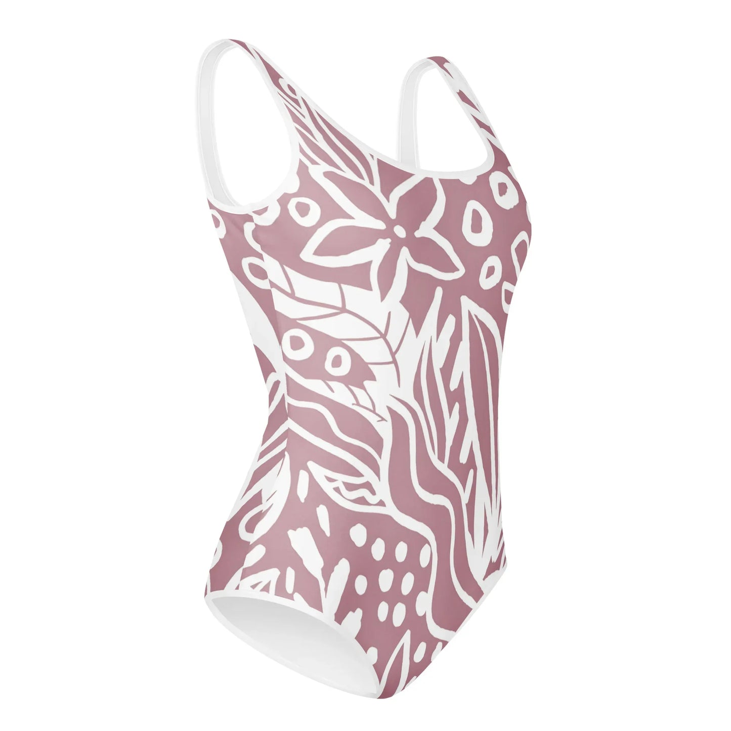 All-Over Print Youth Swimsuit - AwRans Clothing