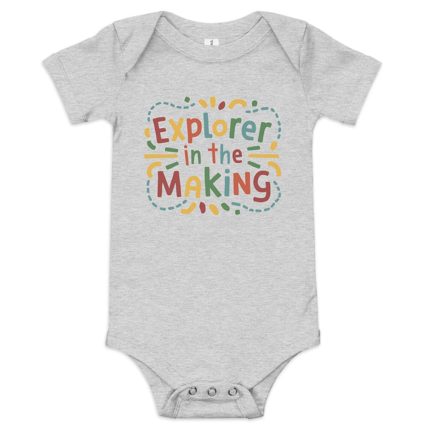 Explorer In The Making | Baby Short Sleeve One Piece - AwRans Clothing