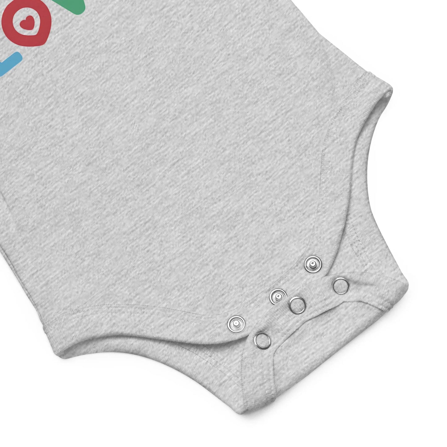 Little Heart Endless Love | Baby Short Sleeve One Piece - AwRans Clothing