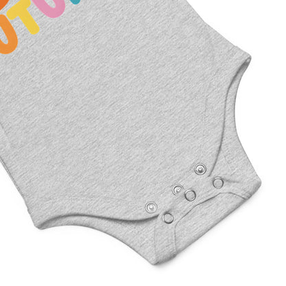 Small Hands Big Future | Baby Short Sleeve One Piece - AwRans Clothing