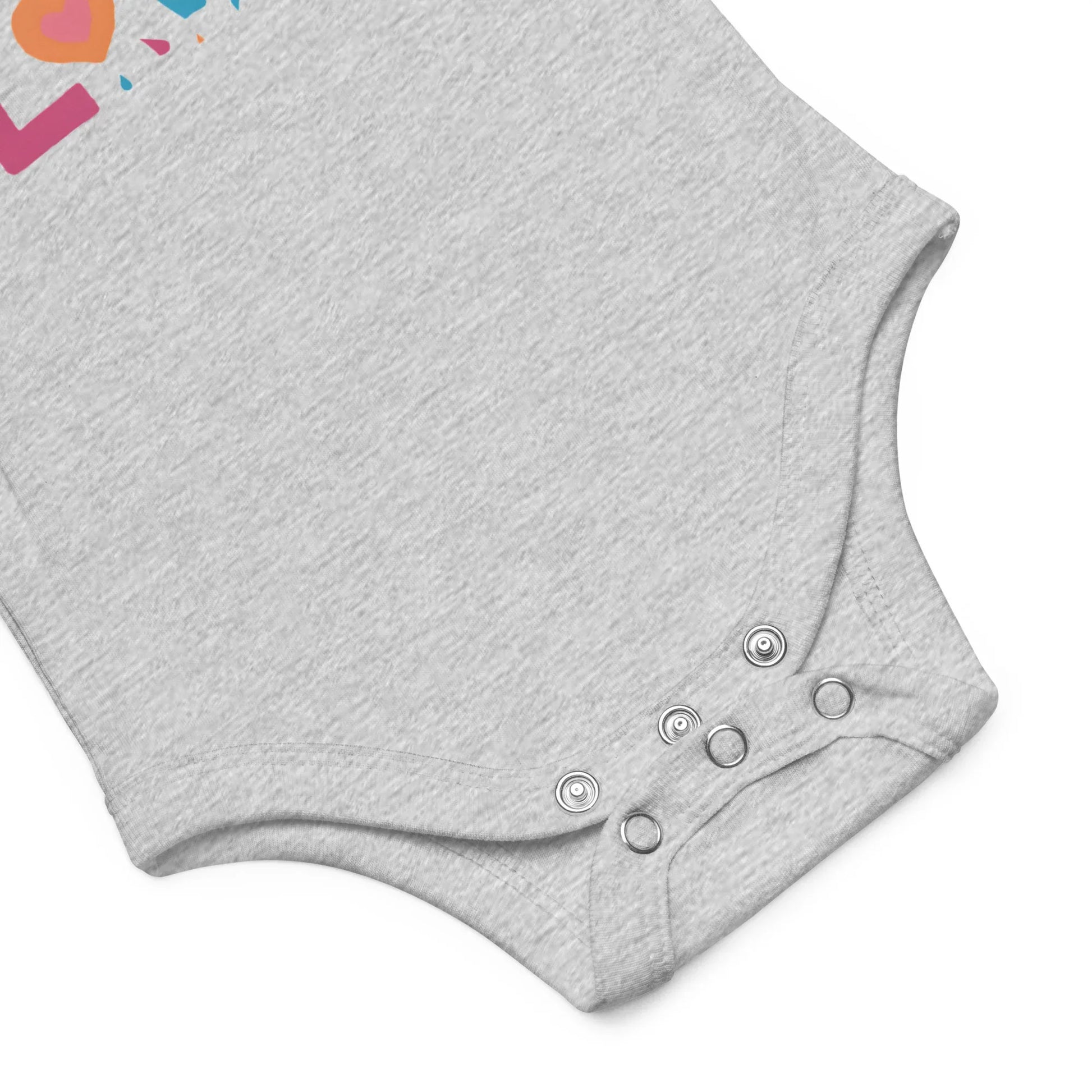 Little Heart Endless Love | Baby Short Sleeve One Piece - AwRans Clothing