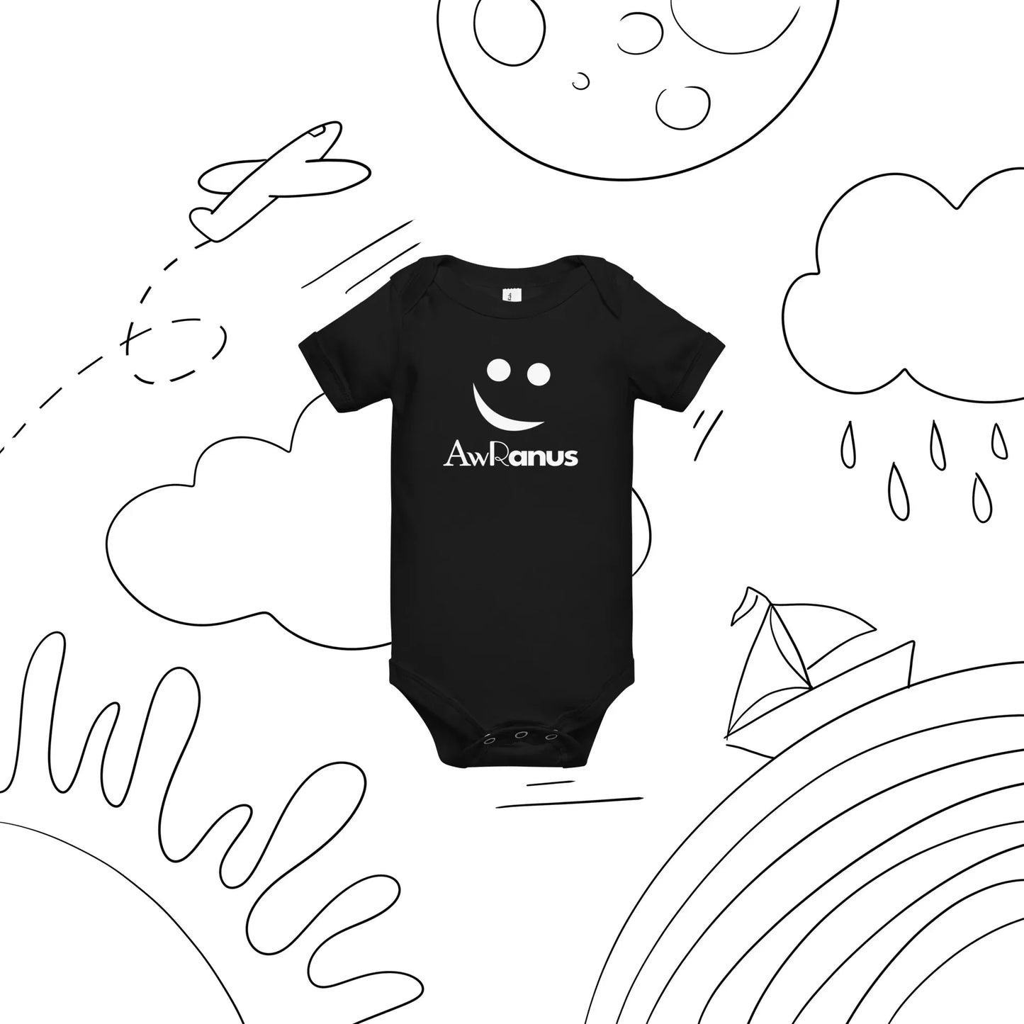 AwRans | Baby Short Sleeve One Piece - AwRans Clothing