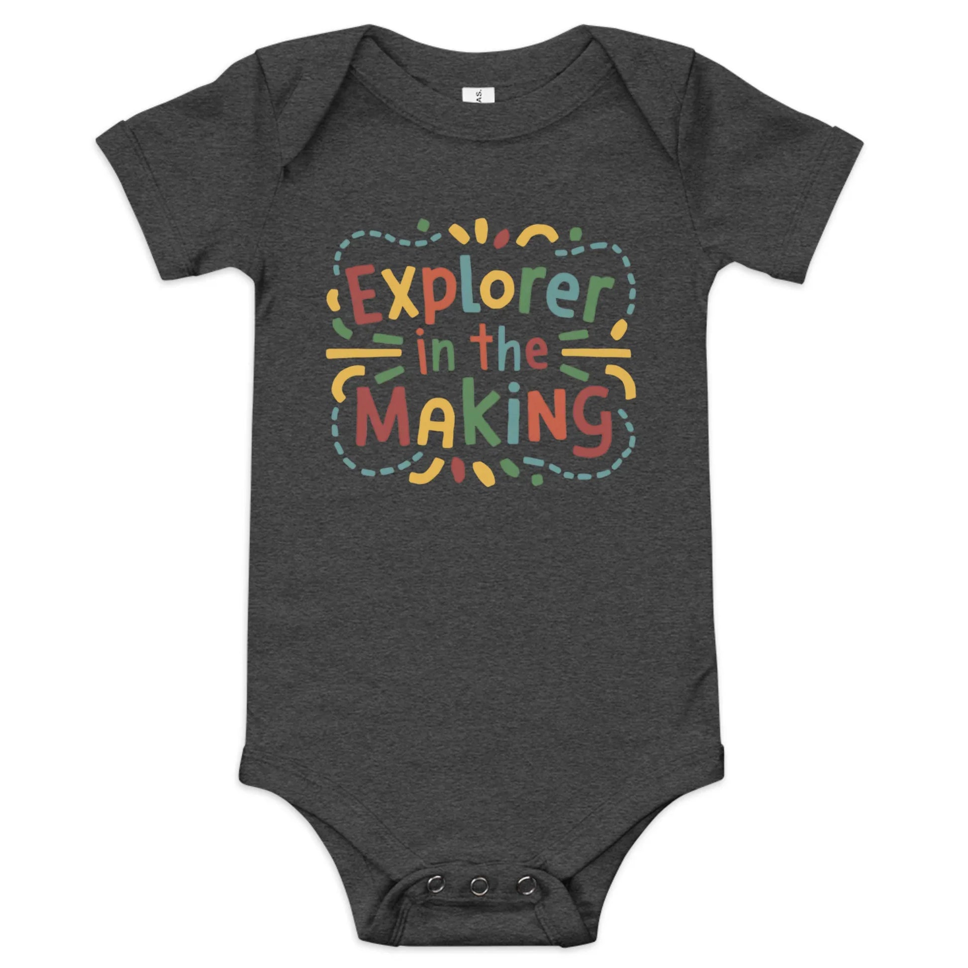 Explorer In The Making | Baby Short Sleeve One Piece - AwRans Clothing