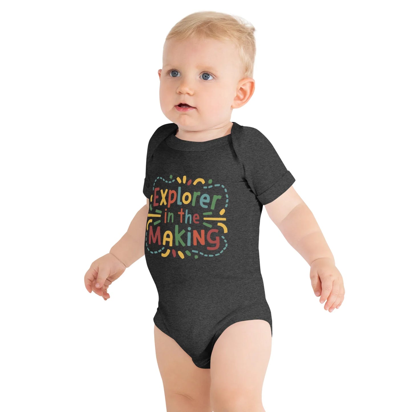 Explorer In The Making | Baby Short Sleeve One Piece - AwRans Clothing