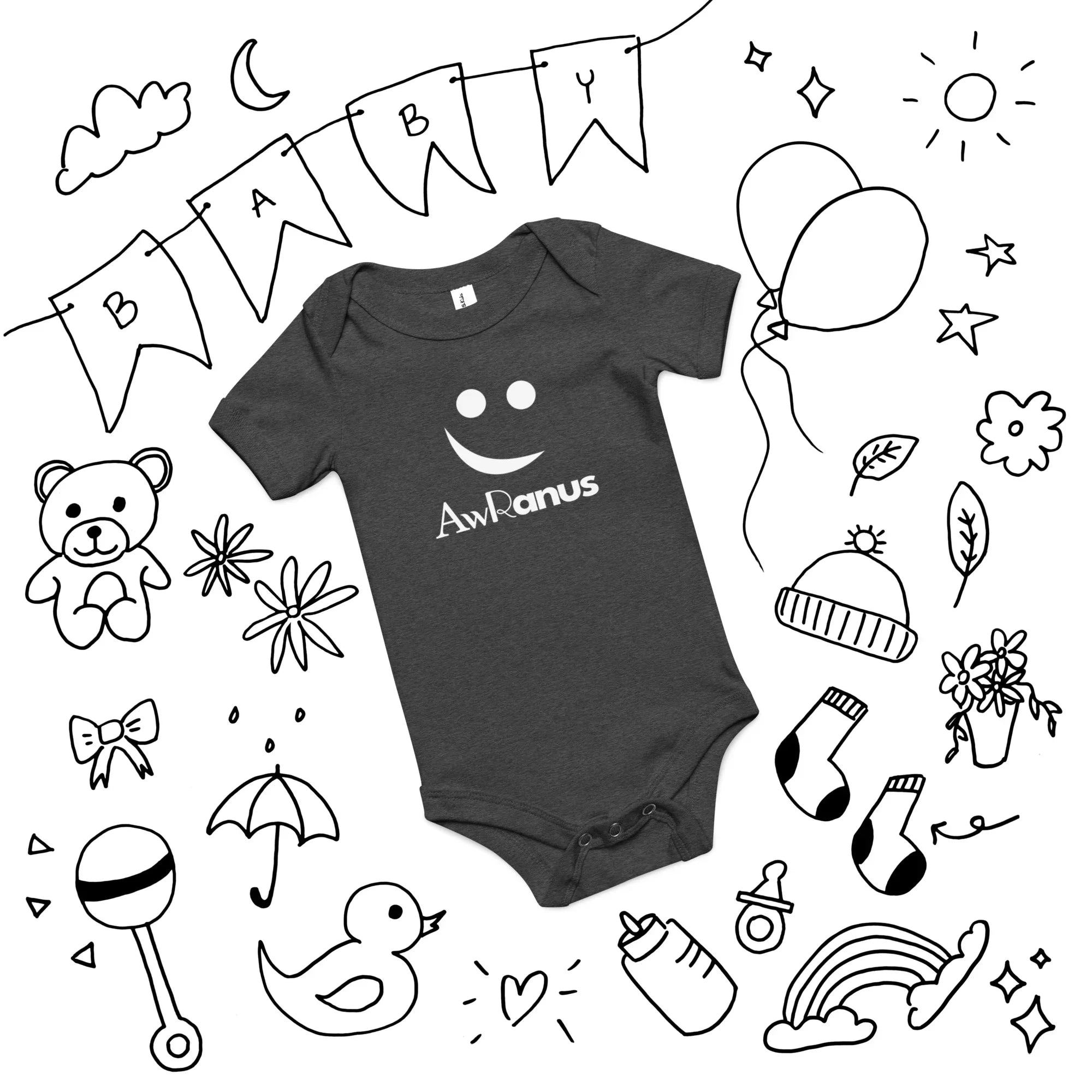 AwRans | Baby Short Sleeve One Piece - AwRans Clothing