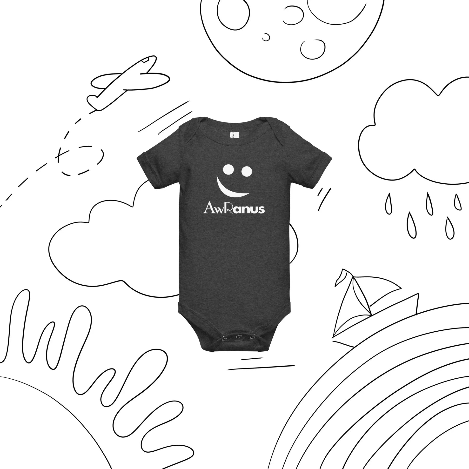 AwRans | Baby Short Sleeve One Piece - AwRans Clothing
