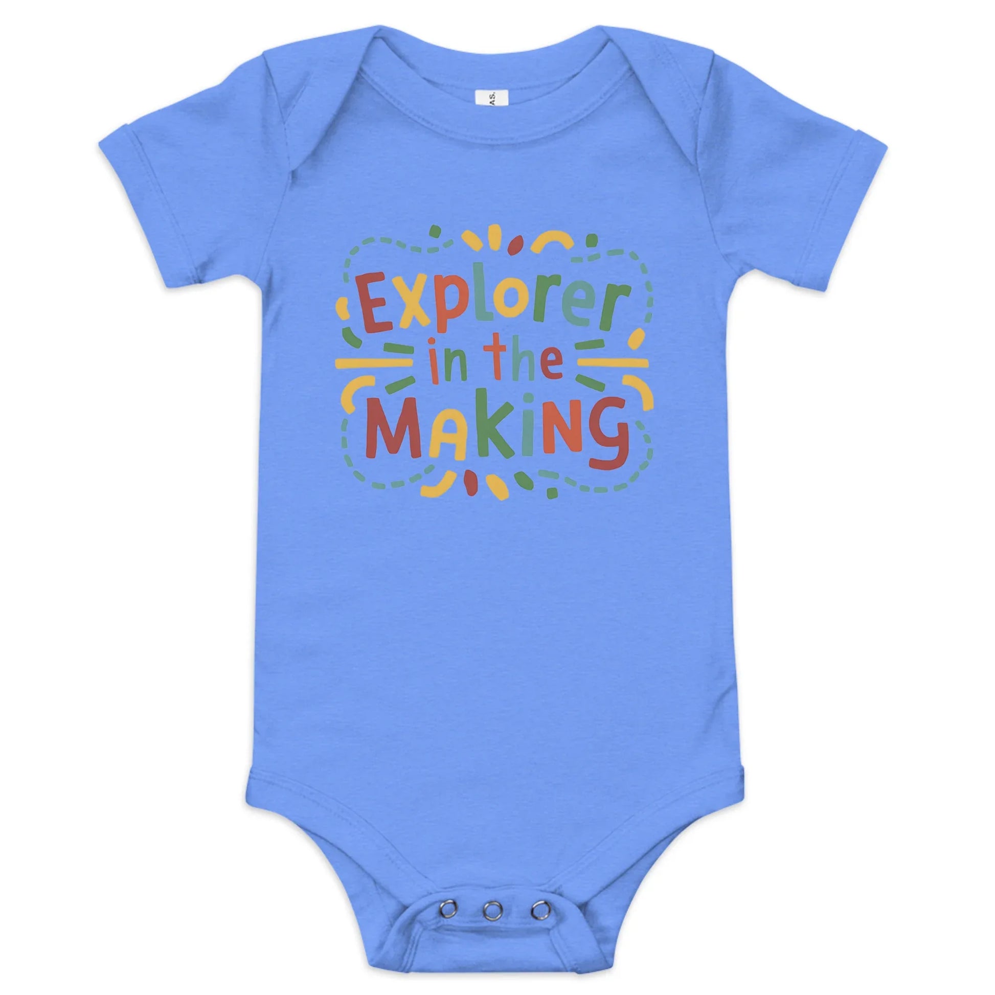 Explorer In The Making | Baby Short Sleeve One Piece - AwRans Clothing