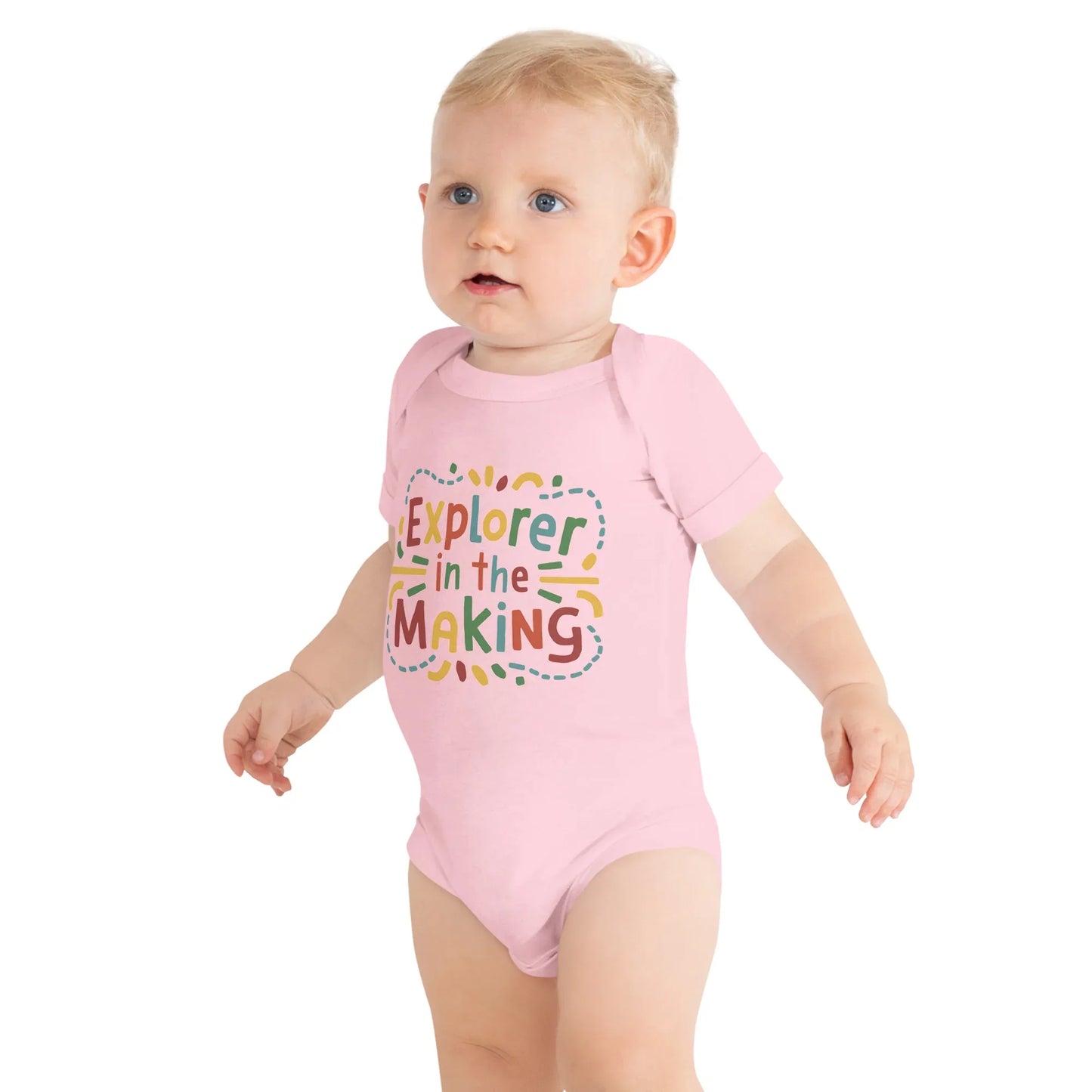 Explorer In The Making | Baby Short Sleeve One Piece - AwRans Clothing