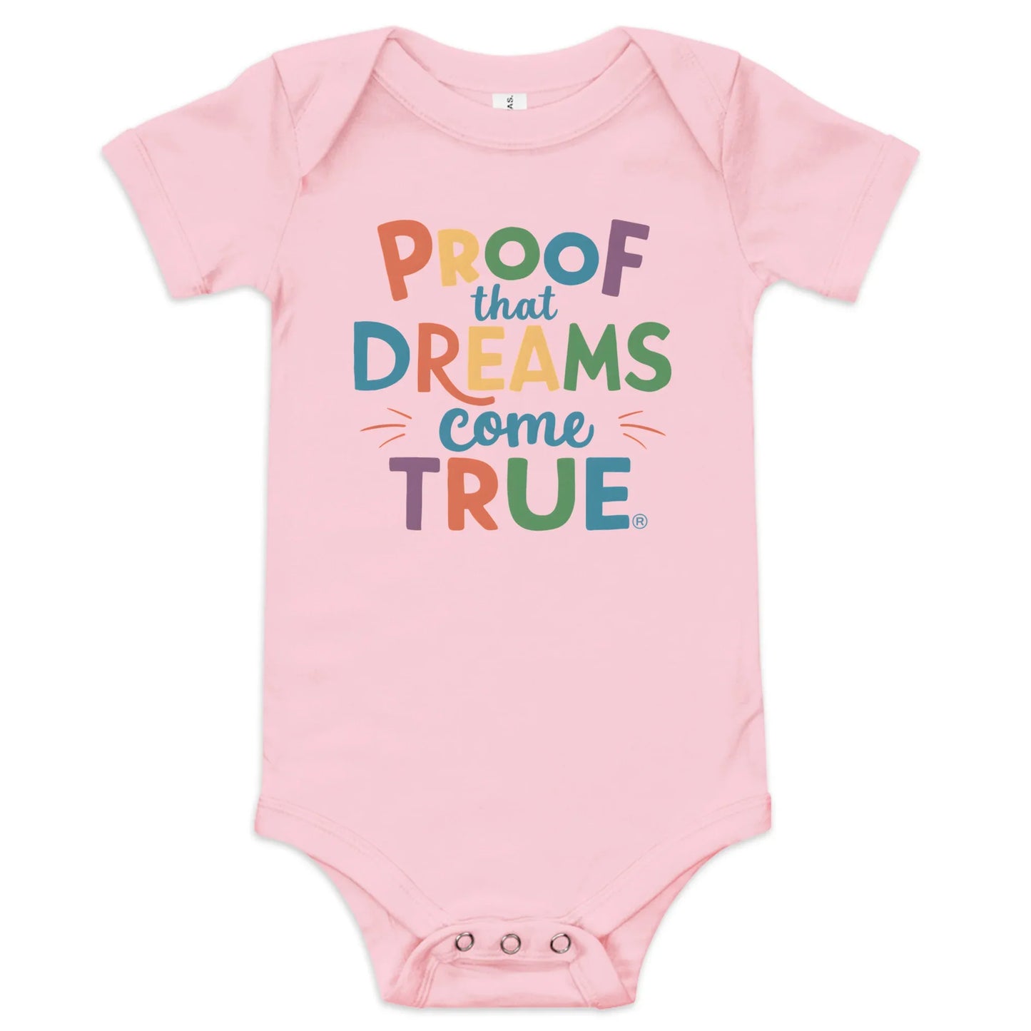 Proof That Dreams Come True | Baby Short Sleeve One Piece - AwRans Clothing