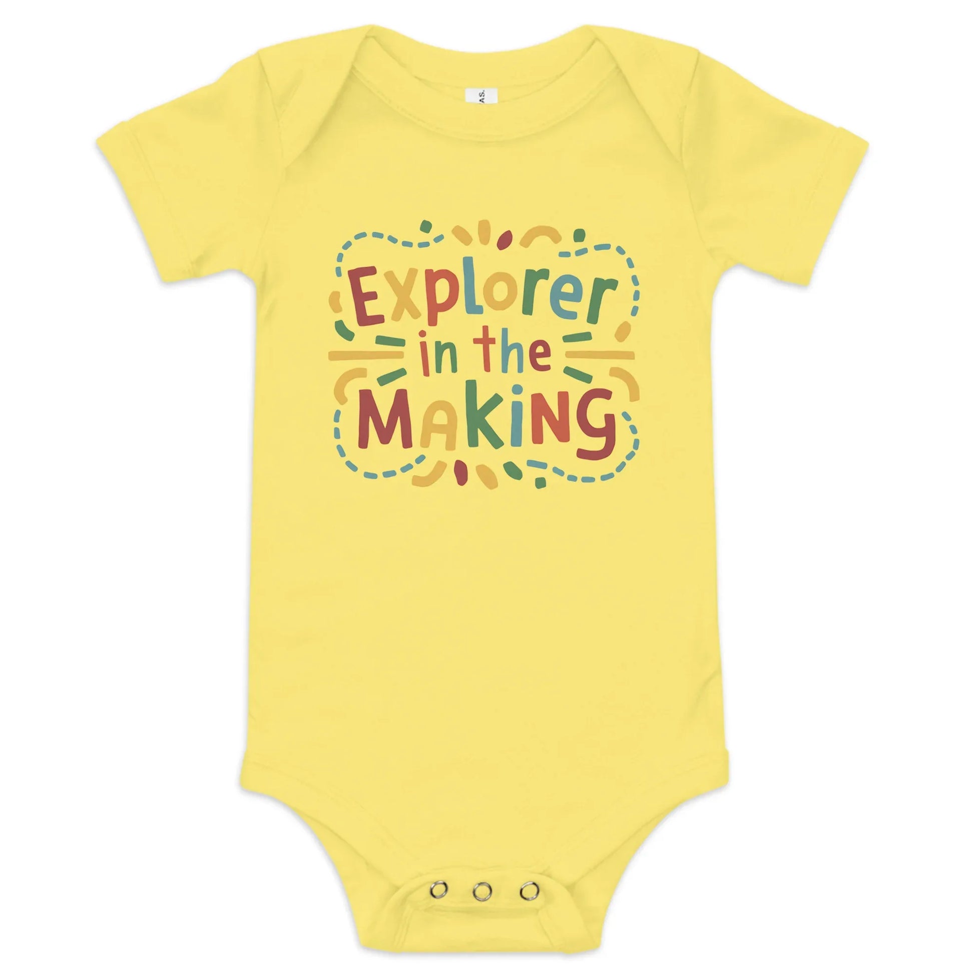 Explorer In The Making | Baby Short Sleeve One Piece - AwRans Clothing