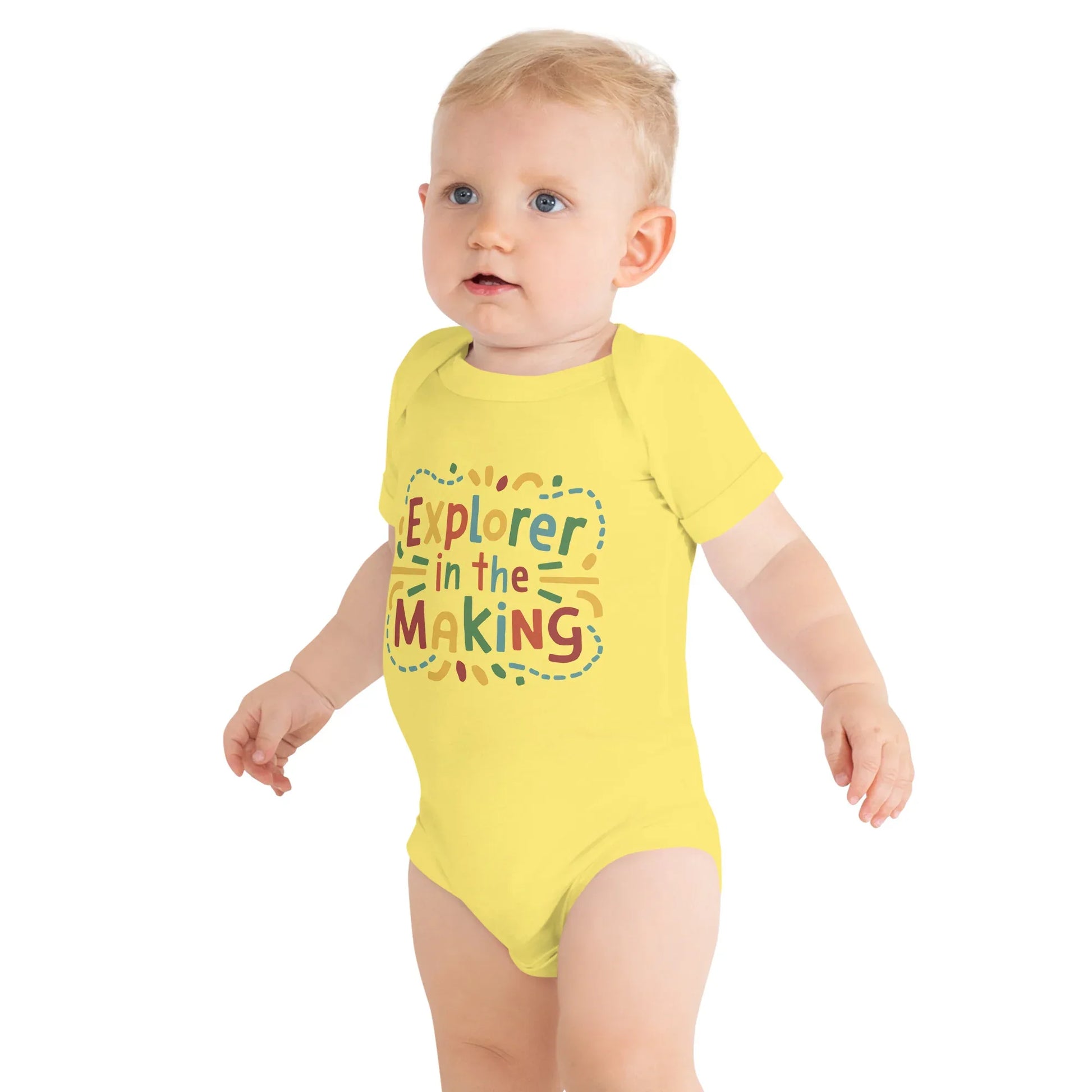 Explorer In The Making | Baby Short Sleeve One Piece - AwRans Clothing