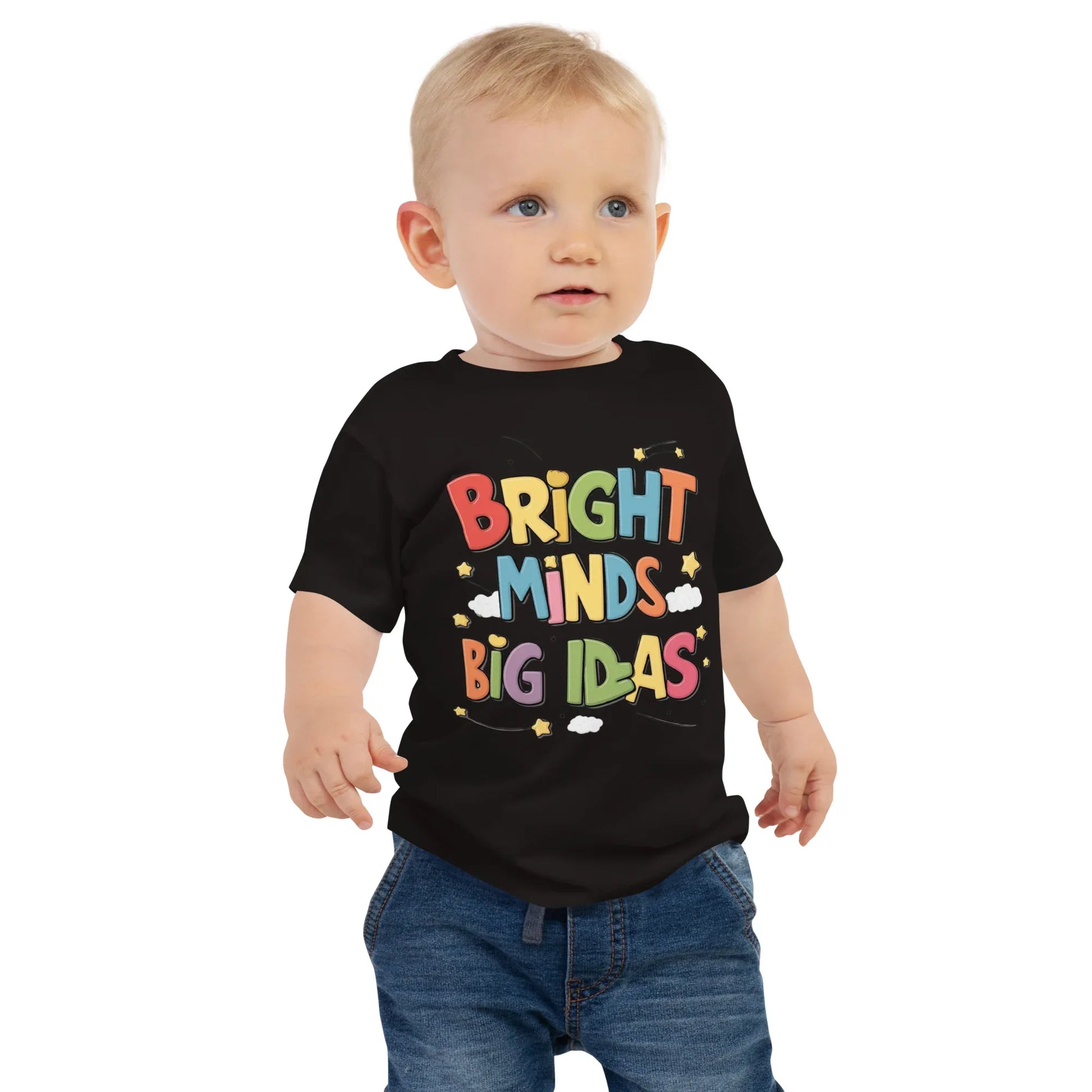 Baby Jersey Short Sleeve Tee | Bright Minds Big Ideas - AwRans Clothing