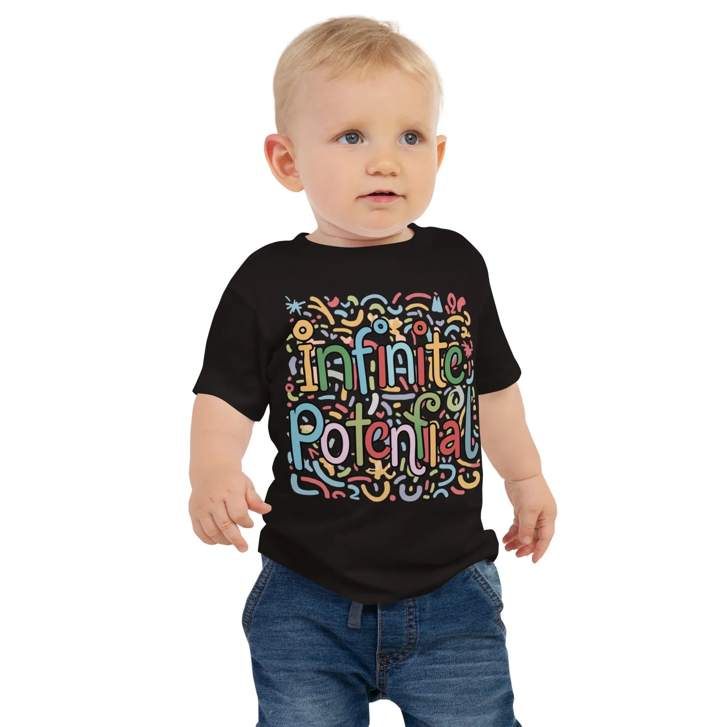 Baby Jersey Short Sleeve Tee | Infinite Potential - AwRans Clothing