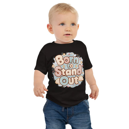 Baby Jersey Short Sleeve Tee | Born To Stand Out - AwRans Clothing