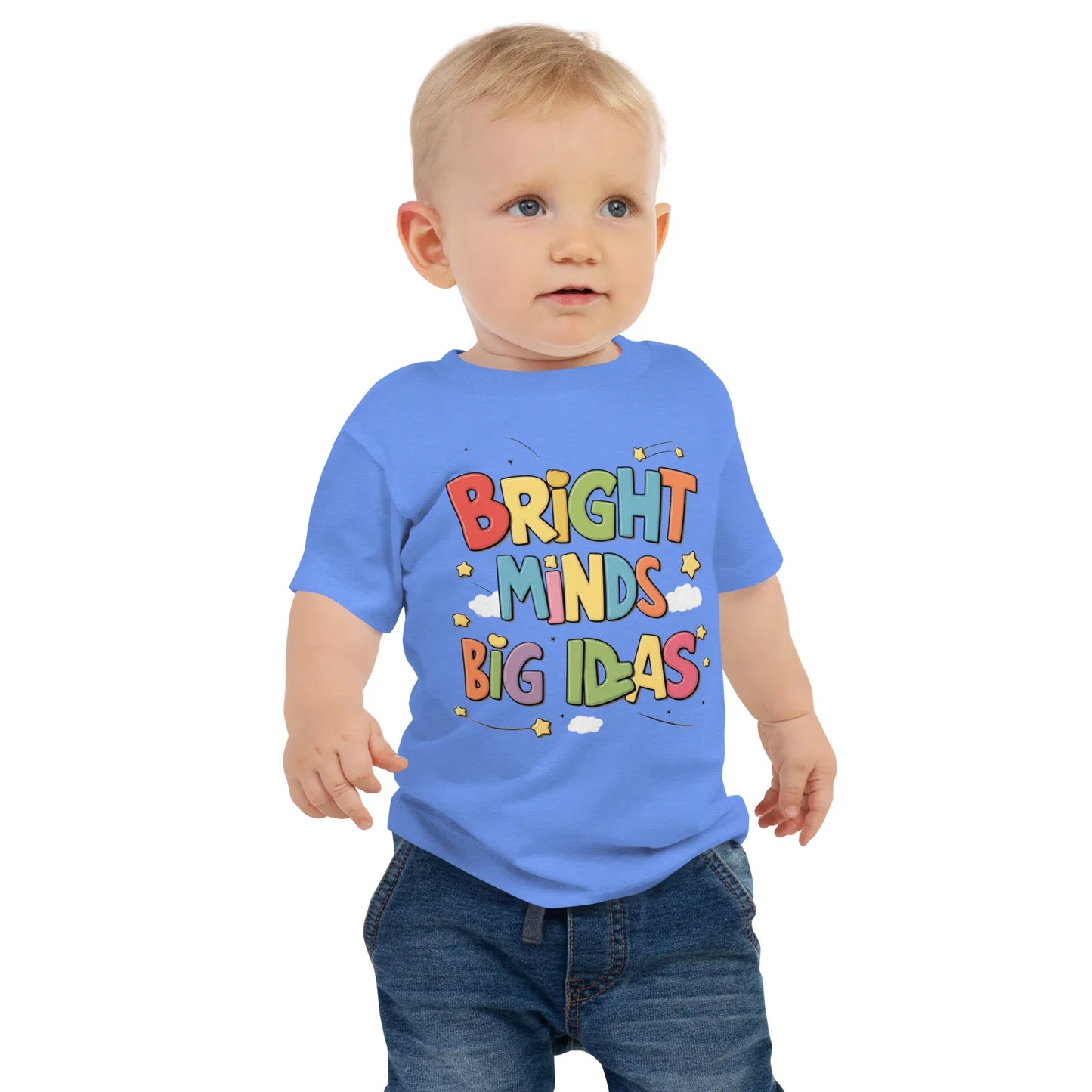 Baby Jersey Short Sleeve Tee | Bright Minds Big Ideas - AwRans Clothing
