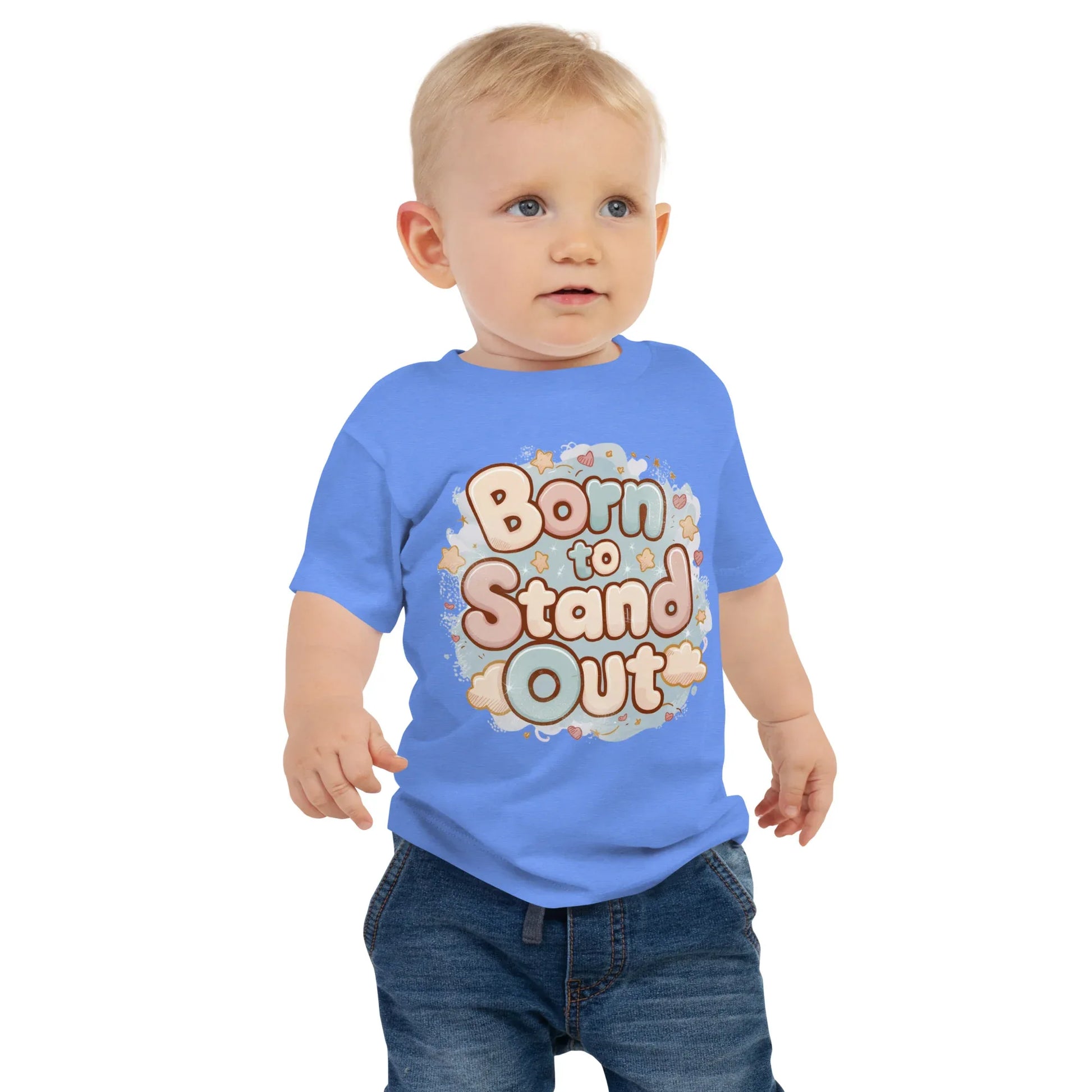 Baby Jersey Short Sleeve Tee | Born To Stand Out - AwRans Clothing