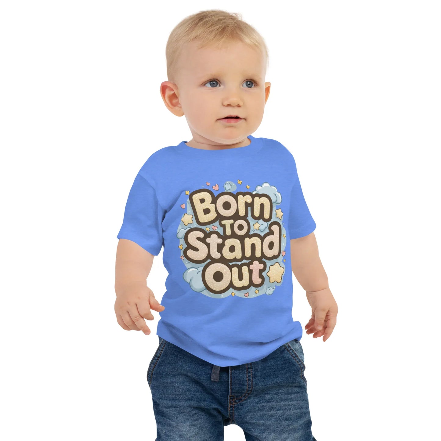 Baby Jersey Short Sleeve Tee | Born To Stand Out - AwRans Clothing