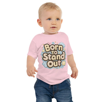 Baby Jersey Short Sleeve Tee | Born To Stand Out - AwRans Clothing