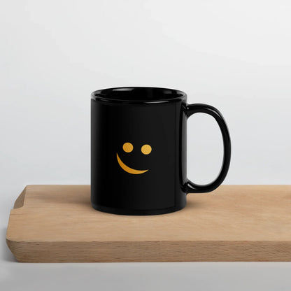 RS | Black Glossy Mug - AwRans Clothing