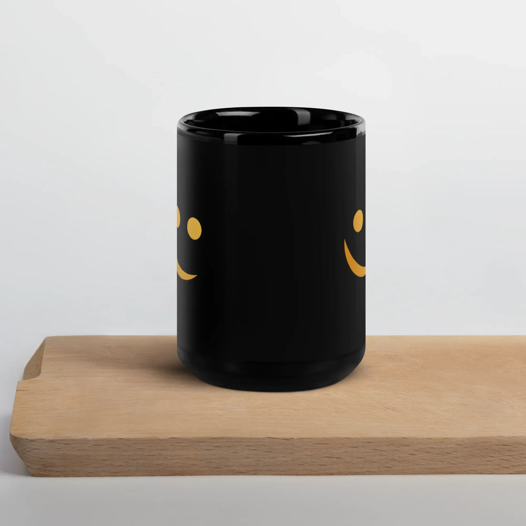 RS | Black Glossy Mug - AwRans Clothing