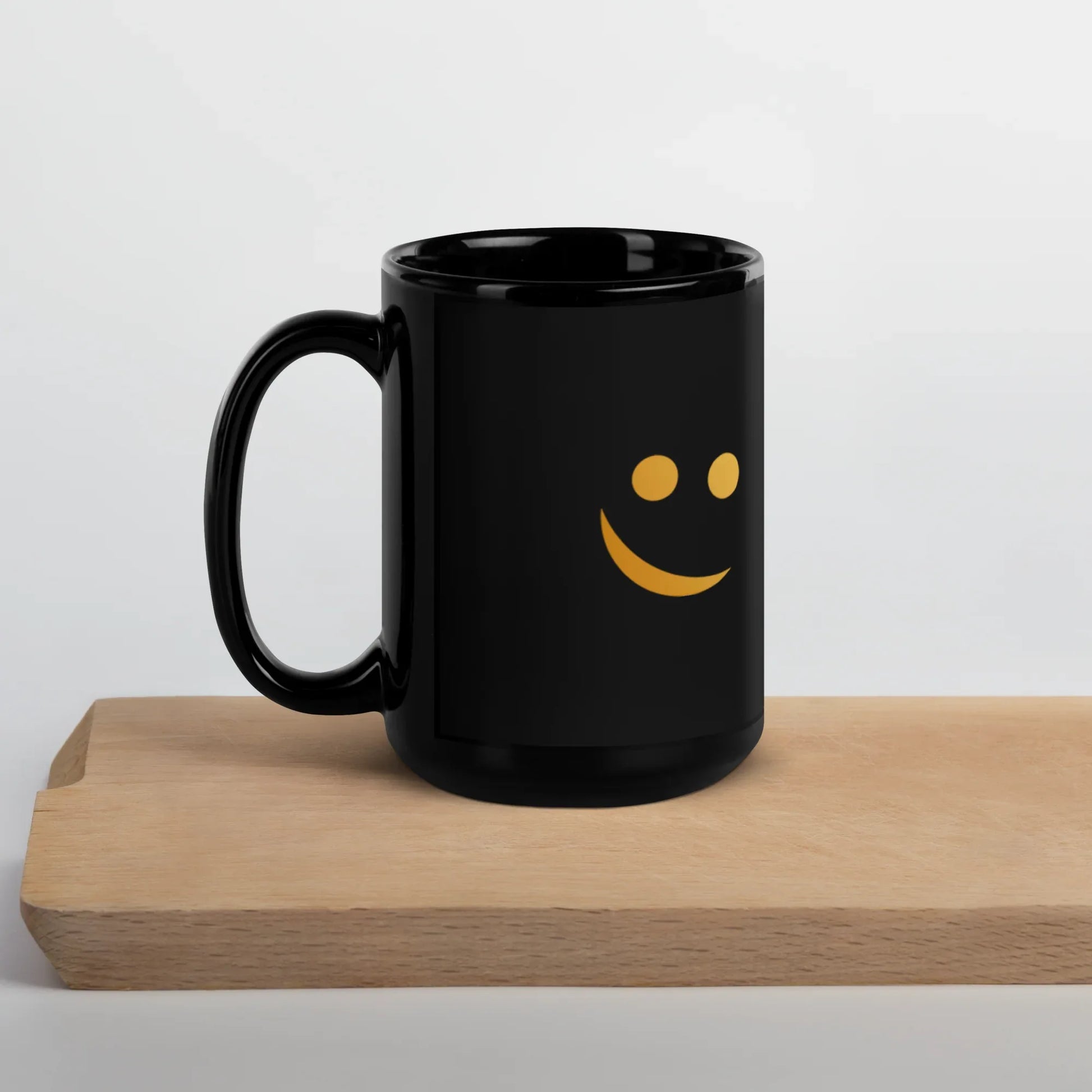 RS | Black Glossy Mug - AwRans Clothing