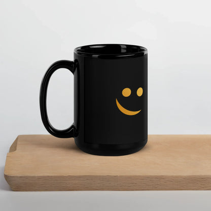 RS | Black Glossy Mug - AwRans Clothing