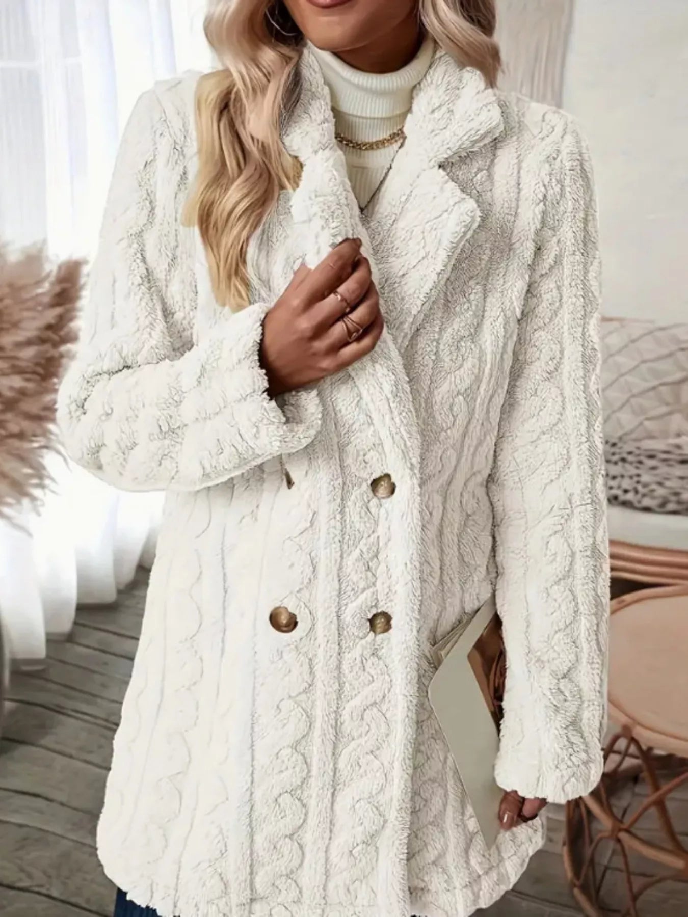 Chic Double-Breasted Teddy Coat Overcoats AwRans Premium c716d558379e43949b3a614608841bc2-Max-Origin