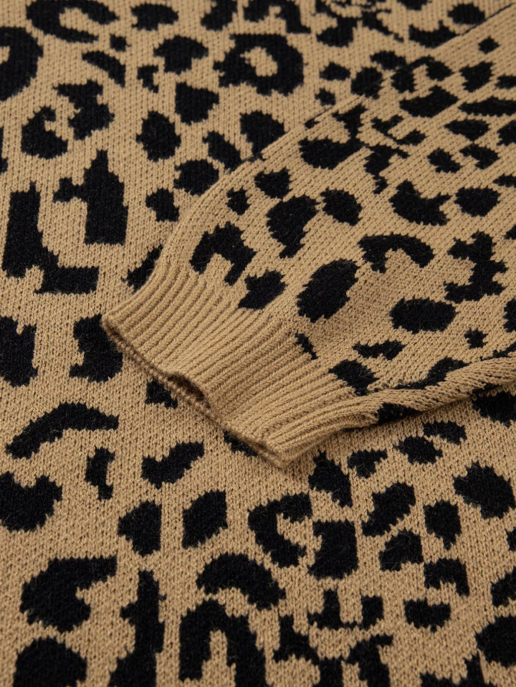 Oversized Leopard Print Chunky Knit Sweater Sweaters AwRans Premium d3d36b7f201e4c8da5abfe0592d7d4b0-Max-Origin