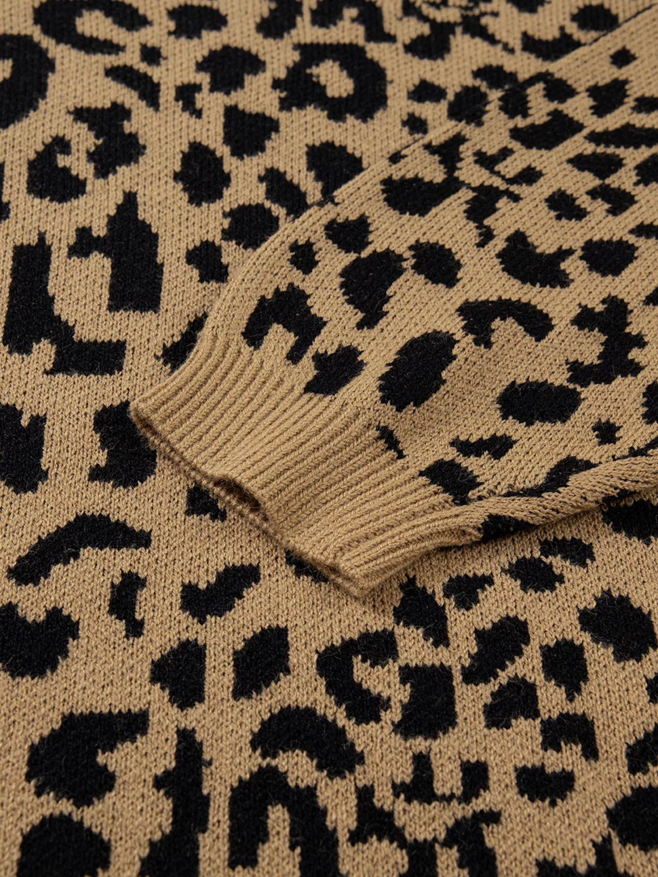 Oversized Leopard Print Chunky Knit Sweater Sweaters AwRans Premium d3d36b7f201e4c8da5abfe0592d7d4b0-Max-Origin