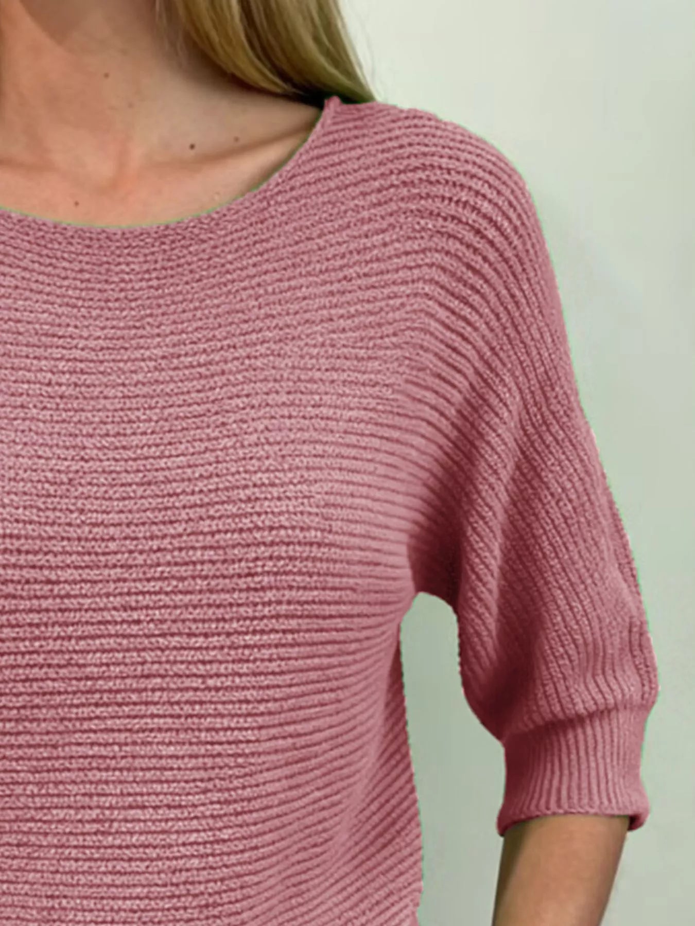 Full Size Ribbed Knit Round Neck Sweater Plus Size Trendsi e7304118-97b2-4d80-8009-55d6181e215c-Max-Origin