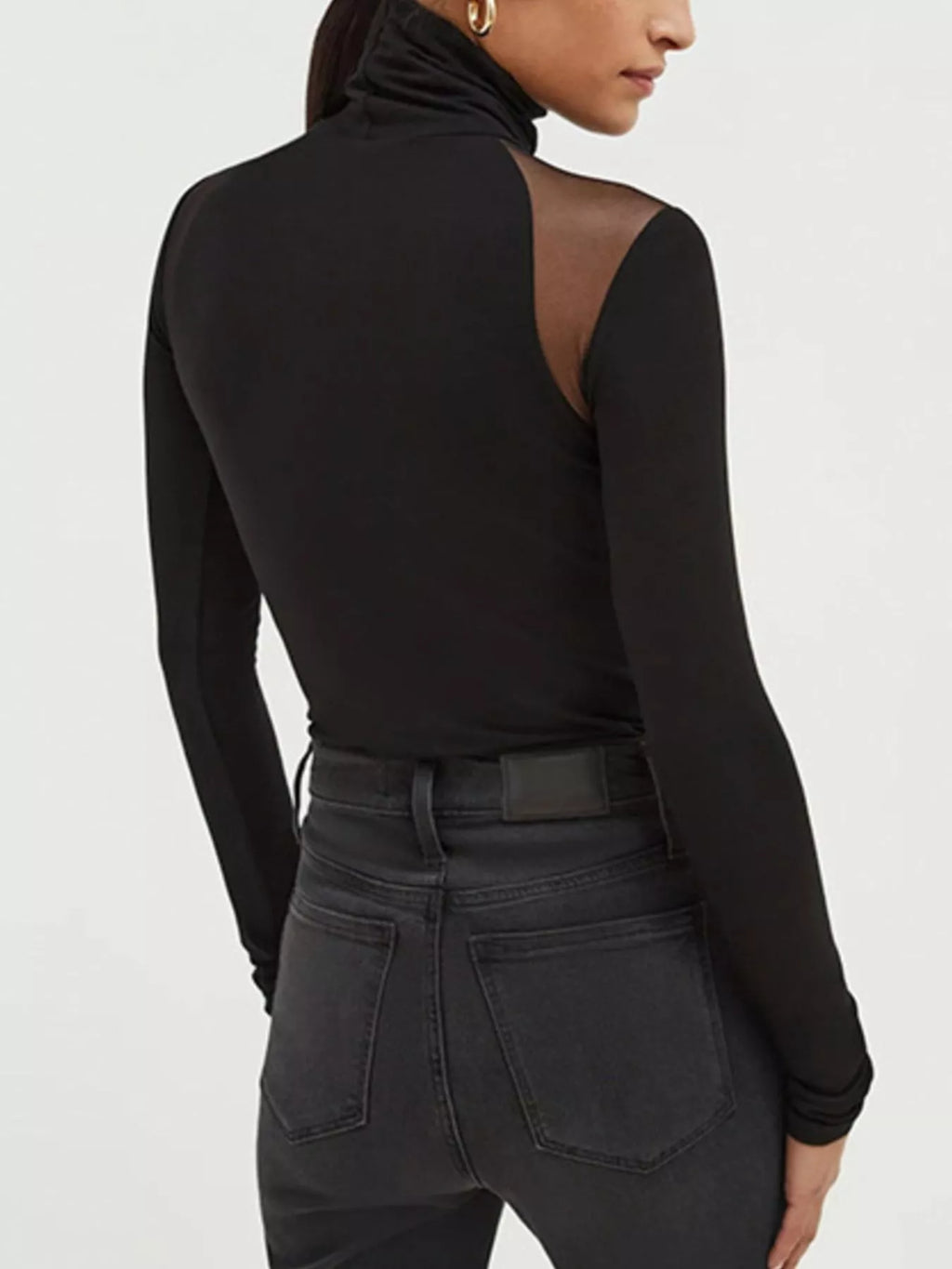 Mesh Shoulder Turtleneck Bodysuit Bodysuits AwRans Premium e879a0f4-4b01-417a-83f1-4f9295e67e62-Max-Origin